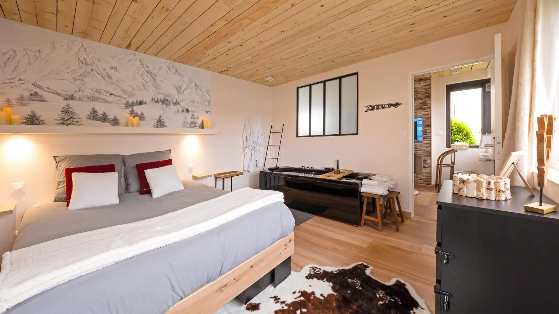 Suite Chalet K - Hyper Centre- Gare Saint-Chamond 0*,  France